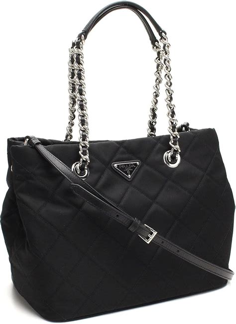 prada quilted tessuto chain bag